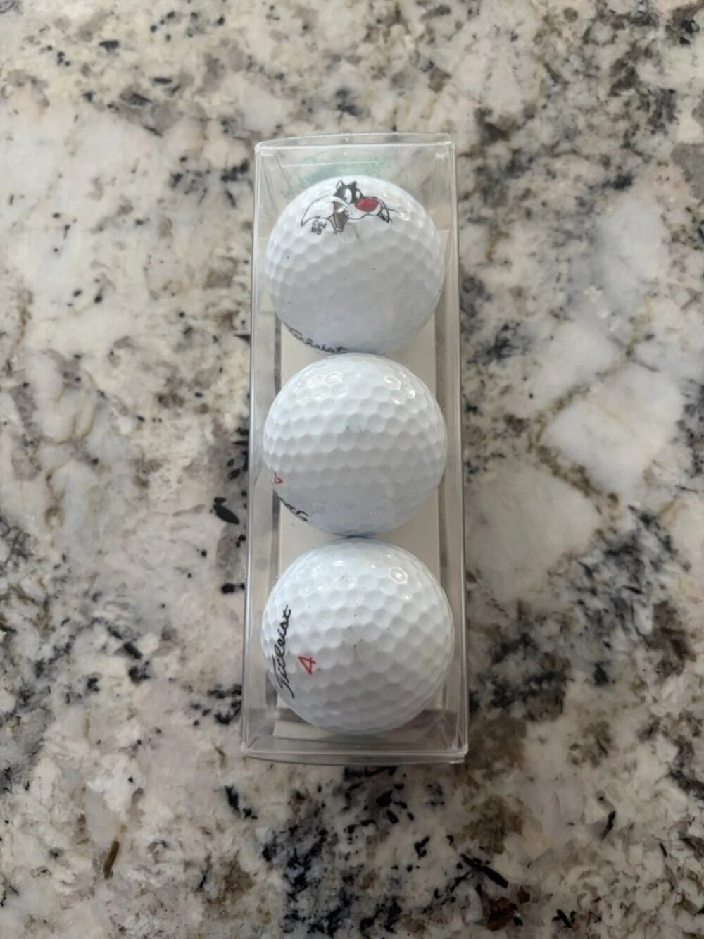 Looney Tunes Six Flags Golf Balls Set of 3